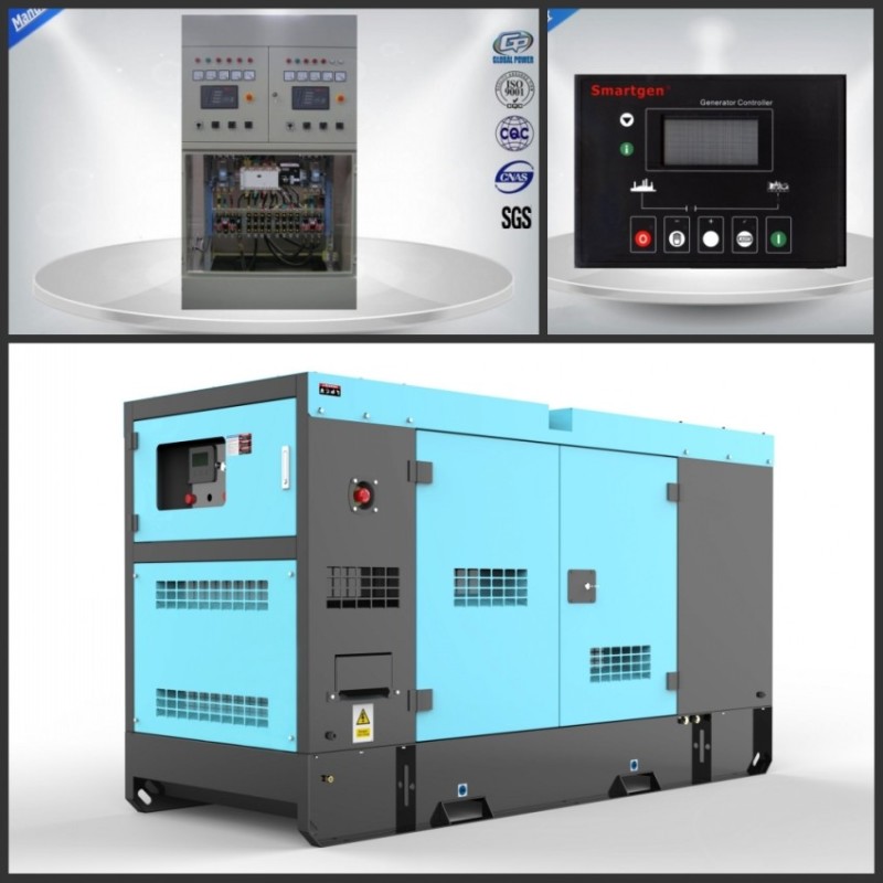 800kva Brushless Diesel Engine Generator Set 50hz / 60 Hz With Cummins Pekrins Engine
