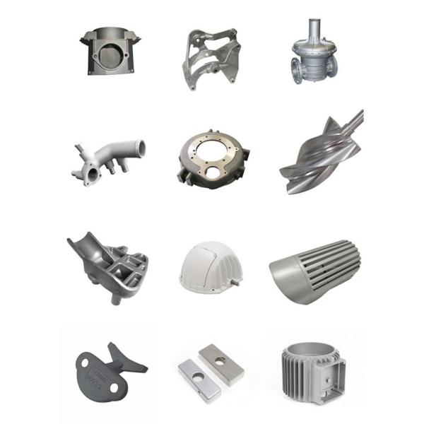OEM Customized Aluminium Motor Body Spare Part with Vertical Pressure Chamber Structure