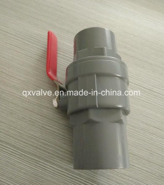 Flexible Ball Valve Structure in Zhejiang PVC Irrigation Water Pipe with Copper Handle