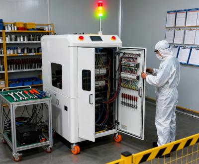 Industrial mobile electrical control box (Lean Operation and Maintenance Type)