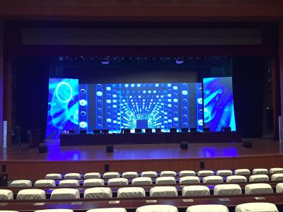 P10.41 Display LED transparente de palco de alta resolução, ângulo de visão alargado para exibição de vídeos