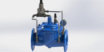 2-40 Inch PN25 Pressure Control Flanged Ductile Iron Pressure Sustaining Valve