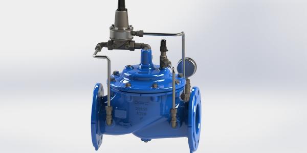 Flanged Pressure Sustaining Valve PN25 Ductile Iron 2-40 Inch