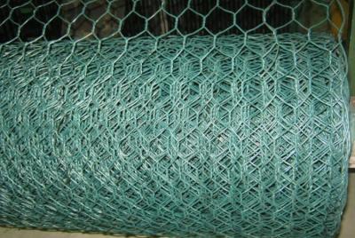 Fio sextavado mergulhado quente Mesh Pvc Coated da polegada do ferro 1/2