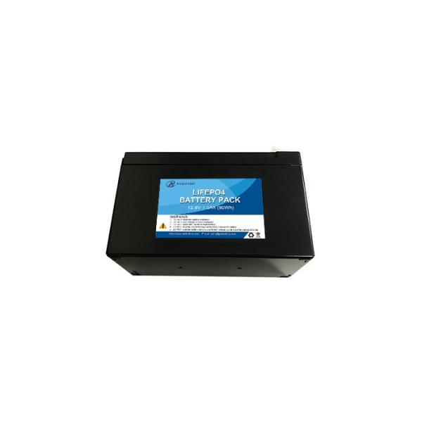 12V 7.5Ah LiFePO4 Rechargeable Deep Cycle Battery for Security and Portable Devices