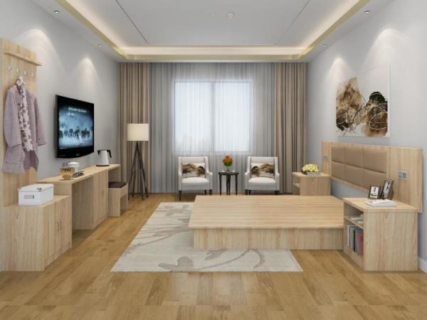 Durable Hotel Contemporary Bedroom Furniture Sets Economical Simple Installation