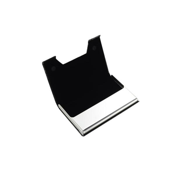65g Promotion PU Leather business cards holder Magnetic Card Case 64*97*17mm