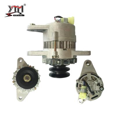 Motor bonde 6BD01 ISUZU NK207 0 - 33000 - 6550 do alternador da polia dobro