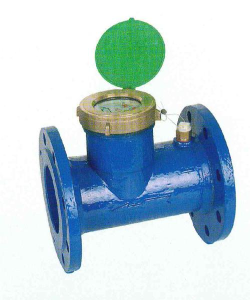 DN150 Wet Smart Cold Water Flow Meter Horizontal Rotor Plug In Dial Irrigation