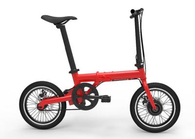CE 16 Electric Folding Bike/Bicycle 200-250w Brushless Lithium Battery Powered
