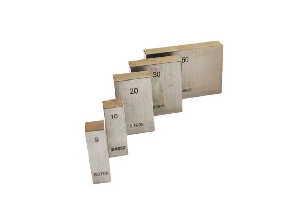 Rectangular Gauge Block Set 32Pcs Grade 0 for Laboratory Inspection and Calibration