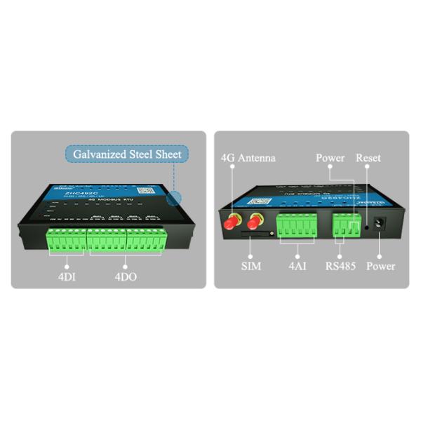 Ворот Modbus Rs485 ZHC492C MQTT к модему Gsm