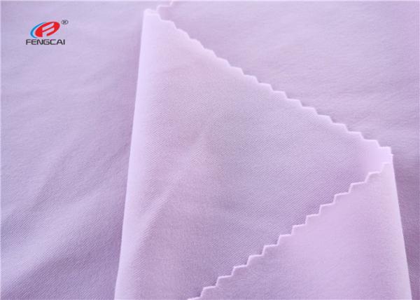 Tela do Spandex do poliéster da sensação da mão macia para o Sportswear do roupa de banho