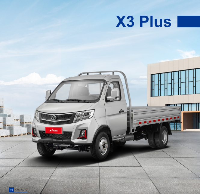 Changan Kuayue KYC X3 Plus Light Commercial Truck with 1.6L Engine Double Cabin Version and 1720 kg Payload Capacity