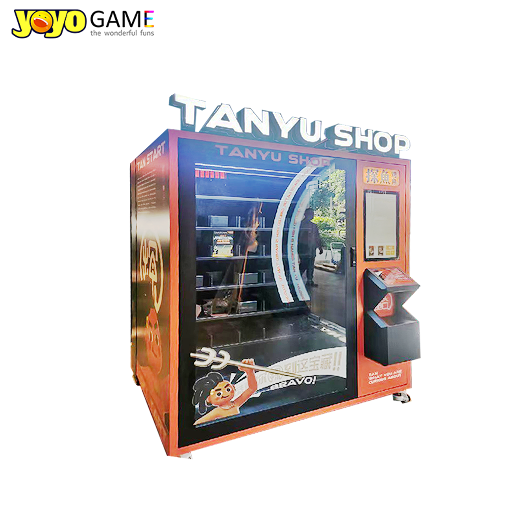 Blind Box Vending Machine Track-Type XY-Axis Dispensing Touchscreen Control for Figurine Retail