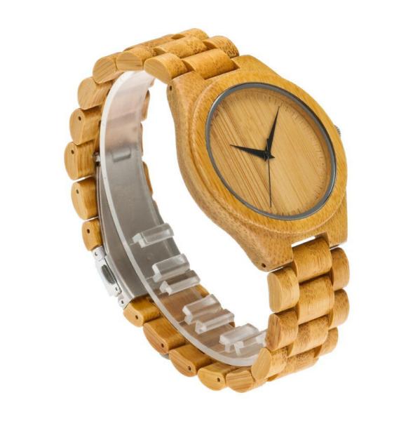 2019 Eco-friendly Wood Quartz Wooden Watches Men With bamboo watch box
