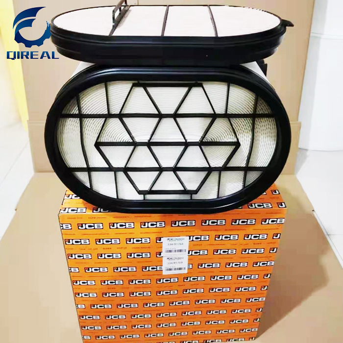 Воздушный фильтр 334/R1768 334/R1769 P608677 частей экскаватора JCB JS300 JS330 для компрессора воздуха