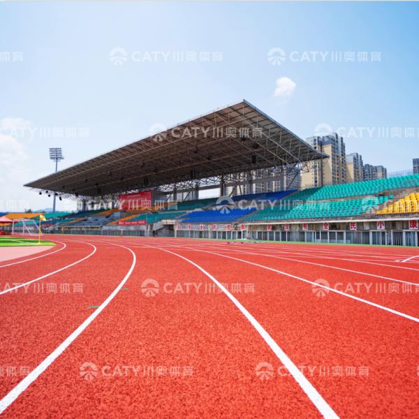 IAAF Certified Permeable Running Track with Elastic Layer for School Stadium and Athletic Track Construction