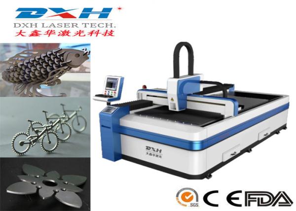 High Speed CNC Metal Laser Cutting Machine For Stainless Steel / Aluminum
