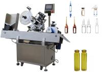 Seringa horizontal Vial Labeling Machine Applicator Automatic da medicina