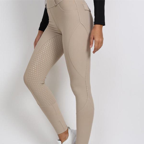 Анти- бриджи катания Khiki гетры Pilling конноспортивные с карманом телефона