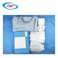 Kit de Drapeira Médica Não Tecido Pacote de Drapeira Angio Cirúrgica para Controle de Infecções