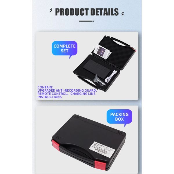 6000mAh ABS Anti Recording Blocker With Private Mold Anti Eavesdropping Device