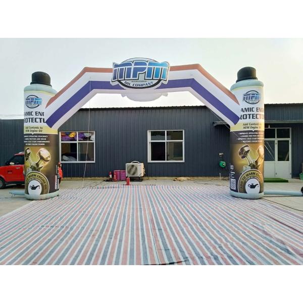 outdoor activities events oxford Christmas decoration  inflatable arch