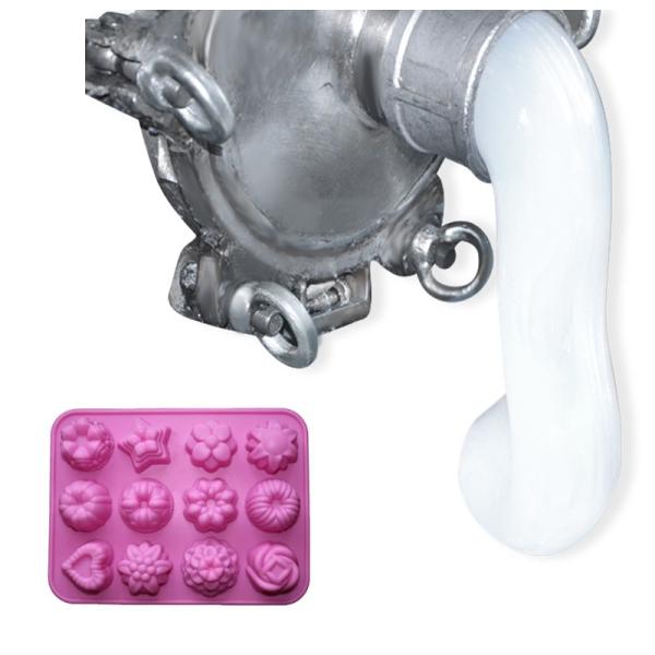 Precio de fabricación RTV-2 caucho de silicona líquida para la fabricación de moldes con silicona de alta calidad de calidad alimentaria de la FDA