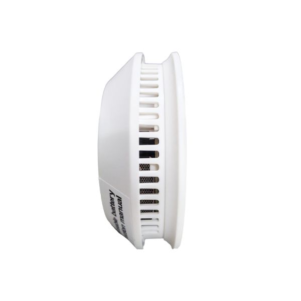 JAT-1202 Photoelectric Smoke Detector, EN14604:2005 Certified Fire Alarm with Built-in Non-Replaceable CR123A Battery, 85dB High Sound Smoke Alarm, Ceiling Mount Fire Safety Sensor for Home Office Hot