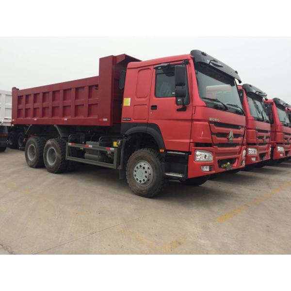 Sinotruk 20 Ton HOWO Heavy Duty Dump Truck , 6x4 Diesel Dump Truck
