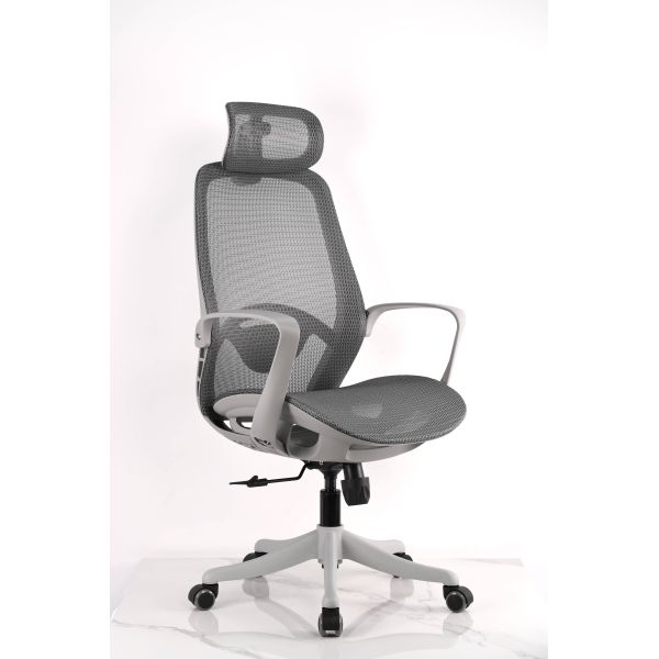 Modern Office Staff Chair High Back Mesh Swivel Ergonomic Chair For Big Person