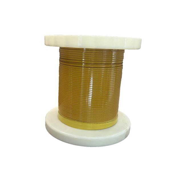 HEVW -200C Enameled Flat Copper Wire with Copper Conductor Material Customizable Option