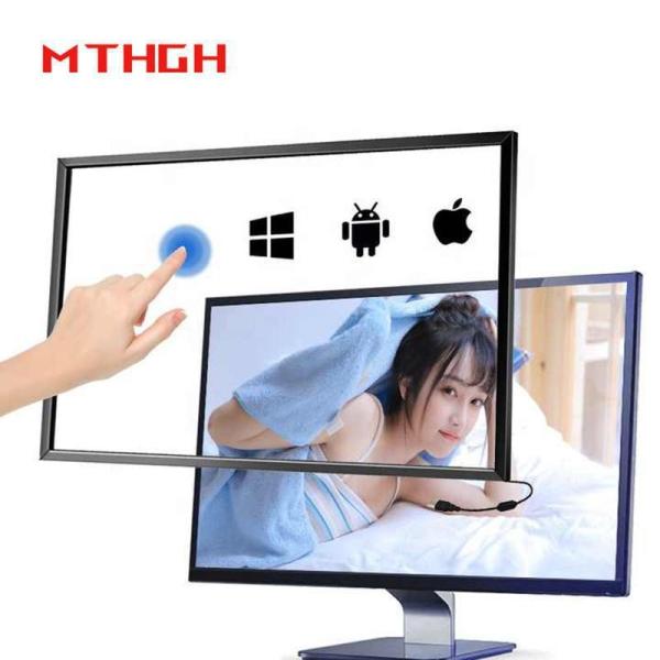 55 Inch Infrared Touch Screen with More Than 90% Light Transmission and 8ms Response Time