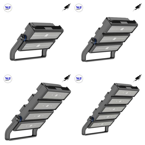 300-1500W IP66 LED High Mast Stadium Light 5Years Warranty With High Brightness For Sport Field Port