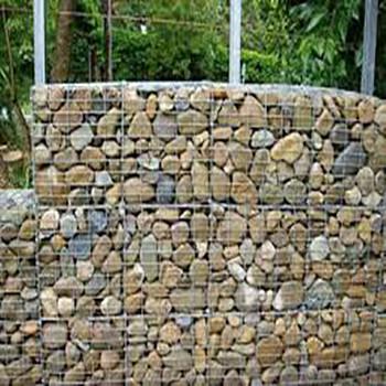 2x1x1m Welded Gabion Basket Hot Dipped Galvanized Gabion Boxes Wire Mesh Fence Gabion Wall Cage Factory
