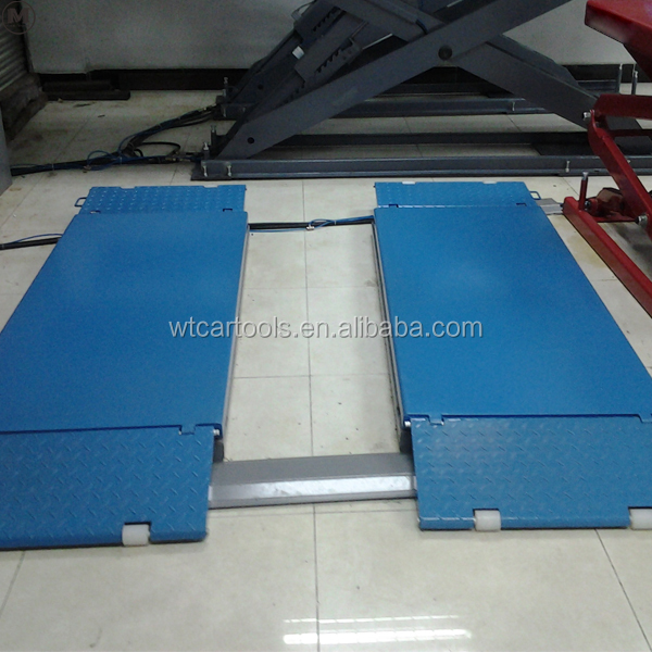 3600кг Подъемная способность 220В ножницы подъемный автомобиль подъемник для наземной установки