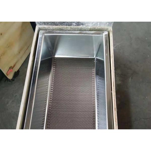 Espessura perfurada de aço inoxidável resistente da bandeja 2mm do metal para fazer o queijo