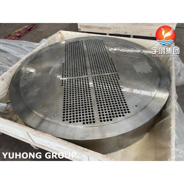 ASME SA516-2021 Gr.70N Stationary Tubesheet OD.1640 X THK 292.1MM For Heat Exchanger