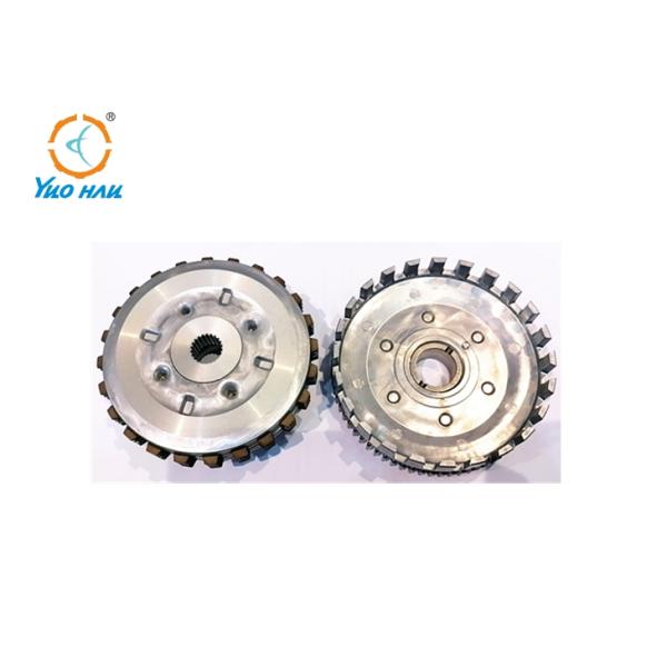 Aluminum 24 Teeth 4 Holes ADC12 Motorcycle Racing Clutch / High Performance Motorcycle Clutch Kits