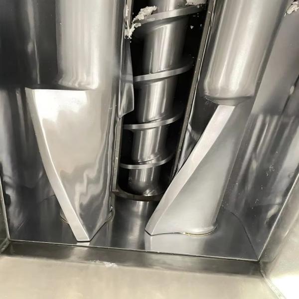 Granuladora de doble muñeca de fácil limpieza con enfriamiento por aire forzado para metal