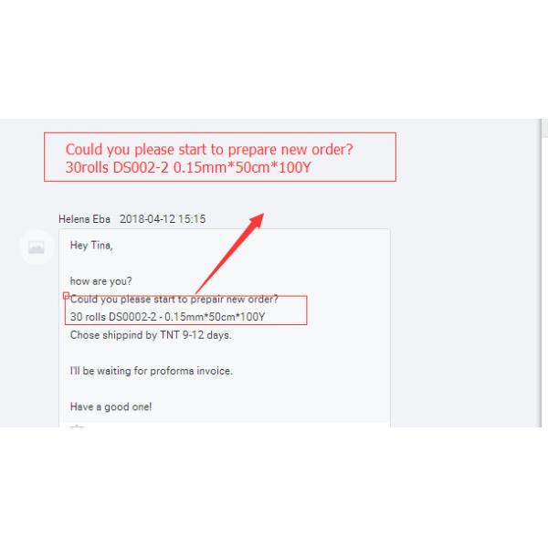 50 см 100 см ширина Клейкая пленка для хлопчатника и тканей