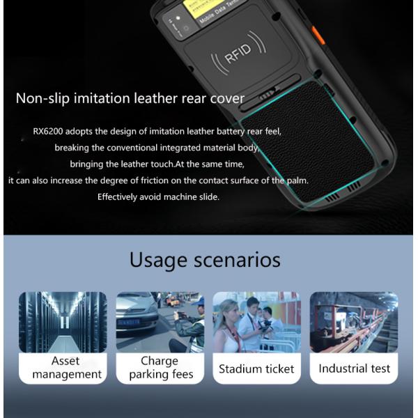 Мобильный андроид 10,0 компьютера терминала PDA 2.0GHz 720x1440 изрезанный Handheld