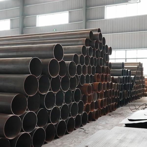A53 API 5L ERW Spiral Carbon Steel Pipe Welded Round Hot Rolled Tube 0.8mm