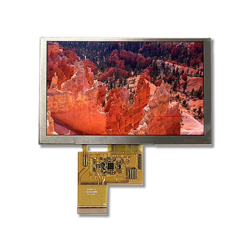 5.0-inch 800*480 Transflective TFT LCD Screen Industrial TFT Display with RGB Interface
