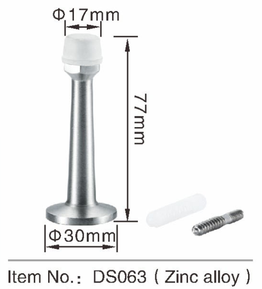 Type magnétique commercial de phare monté par porte d'acier inoxydable d'arrêt de porte