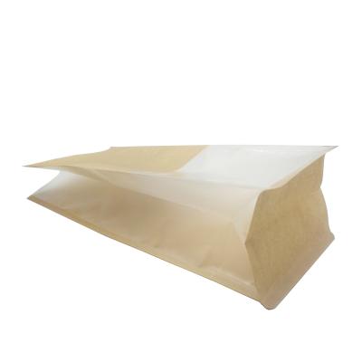 PE Bread Packaging Paper Bags SGS 4 Colors Paper Bread Packaging