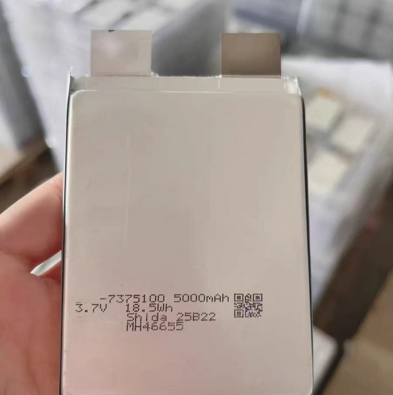 7375100 3.7V 5000mAh High Rate Lithium-ion Battery 35C~60C Discharge for Jump Starter and Spot Welder
