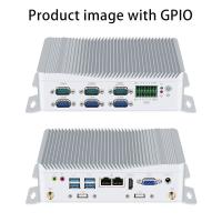 Mini PC industrial con procesador Intel N100, doble LAN, seis COMs y DDR5 máximo 16GB