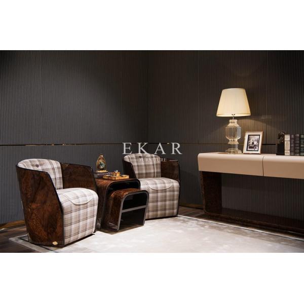 Modern Fabric Upholstered Leisure Chair W001SF11A